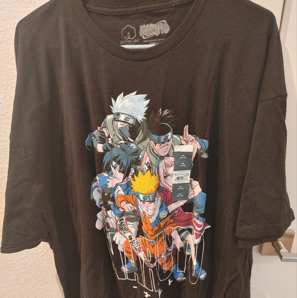 NARUTO BLACK TEE